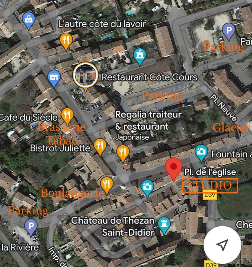 Le Studio En Provence Saint Didier  Екстер'єр фото